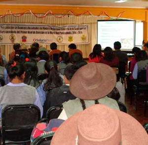 Presentan avances y resultados del Modelo de Gestión Concertada en Salud en distritos de Canchis